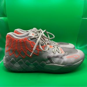 Puma LaMelo Ball MB.01 Rock Ridge Red Blast (376443-09) 2022 Mens Size 12 Rare